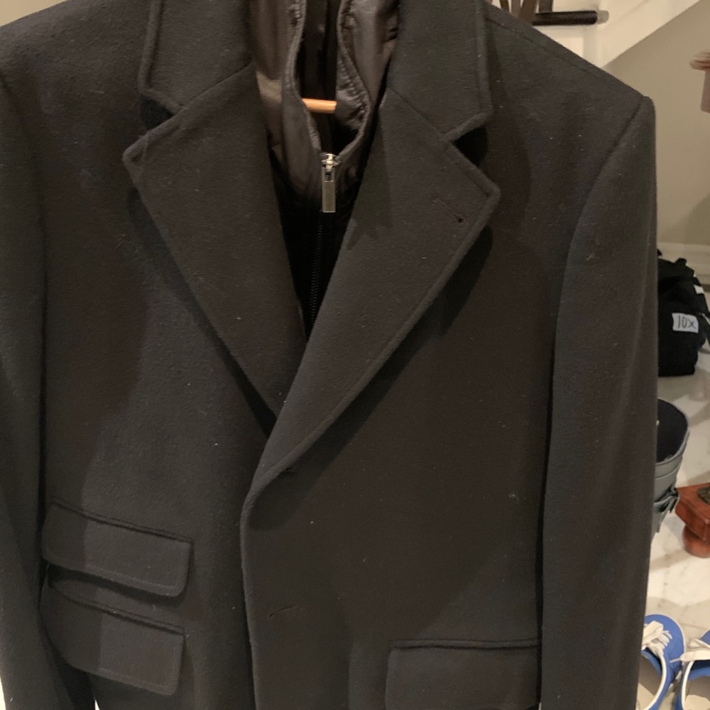 Saks Fifth Avenue Black Label Overcoat - sz M